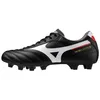Image de Mizuno Morelia II Club Chaussures de Football Homme, Noir Blanc Rouge, 43 EU