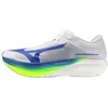 Image de Chaussures Mizuno Hyperwarp Elite Blanc Bleu SS26 Unisexe, Taille 40,5 - EUR