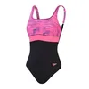 Image de Speedo Maillot de bain femme, Noir/rose/corail Cupidon, 46