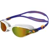 Image de Speedo Lunettes de natation unisexes V-Class Vue | Swim | Lunettes, blanc/True Cobalt/Maderin Peel/Smoke, taille unique