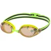 Image de Speedo Vanquisher 3.0 Mirrored Lunettes de plongée pour Mixte Adulte, Hyper Yellow/Grey/Ablaze Mirror, One Size