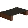 Image de Meubles hi-fi Blok Stax 2G 120 mm Noir & Noyer