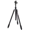 Image de 3 Legged Thing Charles 2.0 Trépied en aluminium avec AirHed Pro   Trépied réglable pour appareil photo avec 3 pieds amovibles dans l'obscurité (noir mat) (CHARLESKITDARK2)