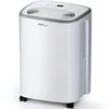 Image de Cosi Home Déshumidificateur d'air 12L/jour avec capteur d'humidité automatique, Minuterie 24h, Séchage du linge, Drainage continu, Mode veille - Absorbeur d'humidité, moisissure, condensation