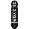 Image de Unbekannt Zoo York Logo Skateboard unisexe pour adulte Noir/blanc 8"
