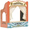 Image de Le Toy Van - TV351 - Théâtre Marionnettes pour enfants, 3 ans, théâtre de marionnettes en bois de table, jeu de rôle, Montessori, bois FSC écologique, 52 x 30 x 55 cm