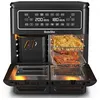 Image de Breville Halo Flexi VDF130X Friteuse à air chaud numérique à double chambre 11 l Pour plus de 10 personnes Pour frire, cuire, griller, rôtir, réchauffer 2400 W