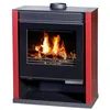 Image de Rubis Lux Brasero en bois 13 kW Rouge/ivoire