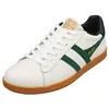 Image de Gola - Equipe II Leather CMB388, Blanc Vert Marine, 45 EU