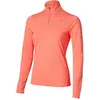 Image de Mizuno T-shirt à Manches Longues Avec Demi-zip Core Impulse S