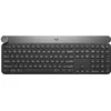 Image de Logitech Craft Clavier sans fil, 2,4 GHz/Bluetooth, Molette de Contrôle Contextuel, Multidispositifs, Touches Rétroéclairées Automatiques, Rechargeable, PC/Mac/Portable, Clavier AZERTY Belge - Noir
