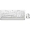 Image de LOGITECH Signature MK650 Combo For Business Clavier Souris Inclus RF Sans Fil + Bluetooth QWERTY Danois, Finnois, Norvégien, Suédois Blanc Marque