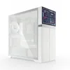 Image de Valkyrie VK-02 Boîtier PC ATX tour moyenne avec écran tactile LCD de 10,1"   Prend en charge jusqu'à 13 ventilateurs   3 radiateurs 360/420 mm   Panneau latéral en verre trempé   Éclairage ARGB