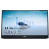 Image de Dell P1424H 14" Full HD (1920x1080) Écran Portable, 60Hz, IPS, 6ms, 2X USB-C, Garantie 3 Ans, Argent