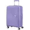 Image de American Tourister Soundbox - Middelgrote Harde Koffer, 67 cm - Trolley met 4 Wielen, TSA-slot, Uitbreidbaar & Licht, 71.5/81L, Paars (Lavender)