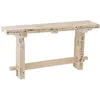 Image de J-Line Console Brut Recyclé Bois Blanc Wash