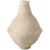Image de J-Line Vase Extra Large Chad Papier Mache Blanc
