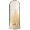 Image de J-Line Stolp Haute Led Cerf Verre/Résine Blanc Large