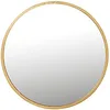 Image de Miroir rond Mona J-Line - fer/verre - doré - grand