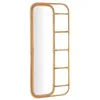 Image de J-Line by Jolipa Miroir rectangulaire avec échelle en Bois Naturel 180x80x3 cm