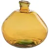Image de J-Line Vase Laura Verre Ocre Small
