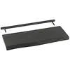 Image de J-Line Étagère murale Gerard Mango Bois Noir Small