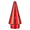 Image de J-Line Sapin de Noël Led Verre Rouge Small