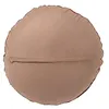 Image de J-Line Coussin Rond - Cuir - Camel