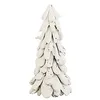 Image de J-Line Arbre Neige Bois flotté Blanc Moyen