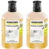 Image de 2x Kärcher RM 613 Nettoyant plastique 3 en 1 détergent pour nettoyeurs haute pression (1000ml)