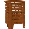Image de Brasero BARBECOOK Jules avec cendrier en acier corten BC-W