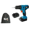 Image de WORKMEN WMPRT12-1302BAG Perceuse Visseuse, 12 V, Bleu
