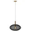 Image de Lucide CORINA - Suspension - Ø 50 cm - 1xE27 - Noir