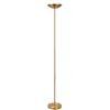 Image de Lucide ZENITH - Lampadaire - Ø 25,4 cm - LED Dim. - 1x20W 3000K - Or Mat/Laiton