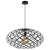 Image de Lucide WOLFRAM - Suspension - Ø 65 cm - 1xE27 - Noir