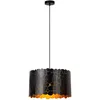 Image de Lucide ALMELO - Suspension - Ø 40 cm - 1xE27 - Noir