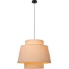 Image de Lucide TRIBUTE - Suspension - Ø 60 cm - 1xE27 - Crème