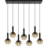 Image de Lucide MARIUS - Suspension - 7xE27 - Noir