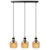 Image de Lucide ILONA - Suspension - 3xE27 - Ambre
