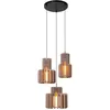 Image de Lucide ROLLO - Suspension - 3xE27 - Taupe