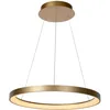 Image de Lucide VIDAL - Suspension - Ø 58 cm - LED Dim. - 1x48W 2700K - Or Mat/Laiton
