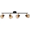 Image de Lucide MAREN - Spot plafond - 4xE14 - Or Mat/Laiton