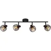 Image de Lucide MAREN - Spot plafond - 4xE14 - Noir