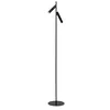 Image de Lucide PHILON - Lampadaire/lampe de lecture - Ø 23 cm - LED Dim. - 2x4,5W 3000K - Noir