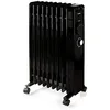 Image de DOMO DO7327R Radiateur d'huile - 3 positions - 2000 W - 9 éléments noir
