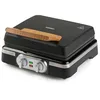 Image de DOMO DO9281W Gaufrier   Gaufrier   Double gaufrier   Pour gaufres belges   Revêtement anti-adhésif   1520 W   Noir