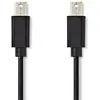 Image de Nedis Ccgp37500Bk10 Mini-Displayport-Kabel Mini-Displayport Male - Mini-Displayport Male 1,0 M Zwart