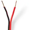 Image de Nedis CAGW0750BK1000 câble audio 100 m Noir, Rouge