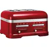 Image de KitchenAid Grille pain pour 4 tranches - Artisan - 7 niveaus de brunissage et fonction décongélation - Vintage design - 4 Large fentes - Toaster avec porte-sandwich - Pomme d'amour