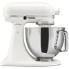 Image de KitchedAid Appareil de Cuisine Artisan 4,8 L, Blanc Porcelaine - Corps en métal, Moteur à entraînement direct, Bol 4,8 L